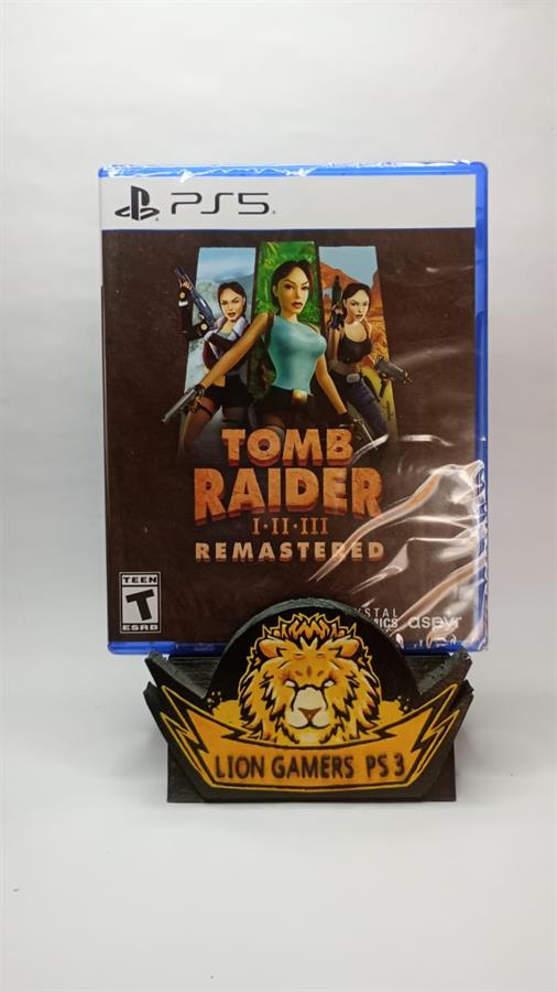 TOMB RAIDER I-II-III REMASTERED PS5 FISICO SELLADO