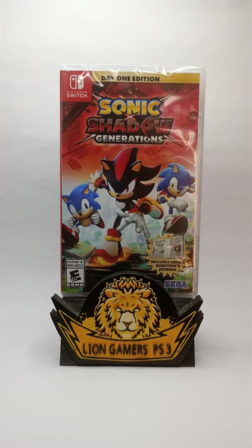SONIC SHADOW GENERATIONS DIA UNO NSW FISICO SELLADO