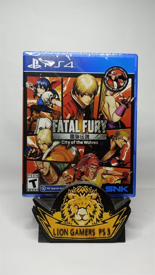 FATAL FURY: CITY OF THE WOLVES PS4 FISICO SELLADO