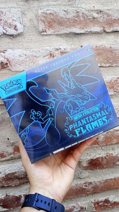 POKEMON TCG ELITE TRAINER BOX PHANTASMAL FLAMES (INGLES)
