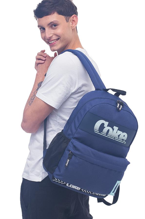 MOCHILA OVERLAP BLUE
