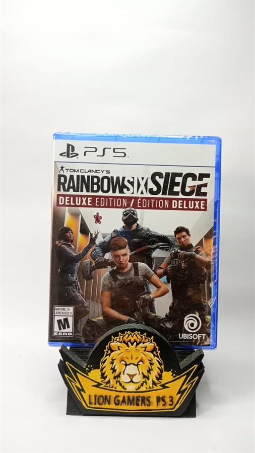 TOM CLANCY'S RAINBOW SIX SIEGE DELUXE EDITION PS5 FISICO SELLADO