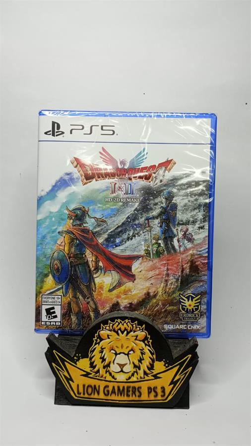 DRAGON QUEST I & II HD-2D REMAKE PS5 FISICO SELLADO