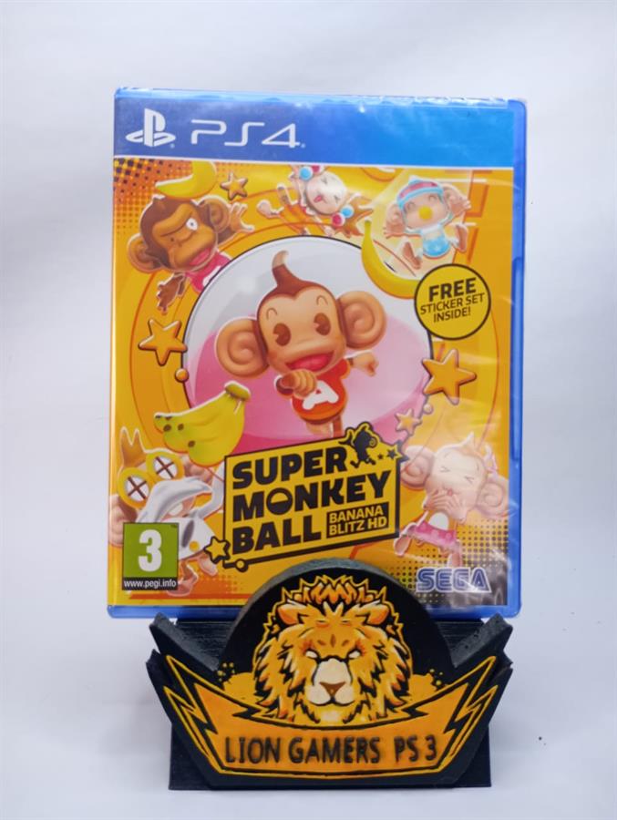 SUPER MONKEY BALL BANANA BLITZ HD PS4 FISICO SELLADO