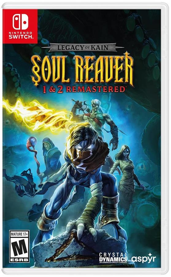 LEGACY OF KAIN SOUL REAVER: 1 Y 2 REMASTERED NSW FISICO SELLADO