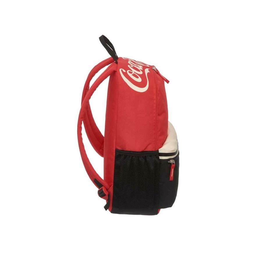 MOCHILA BLANK BLACK/RED