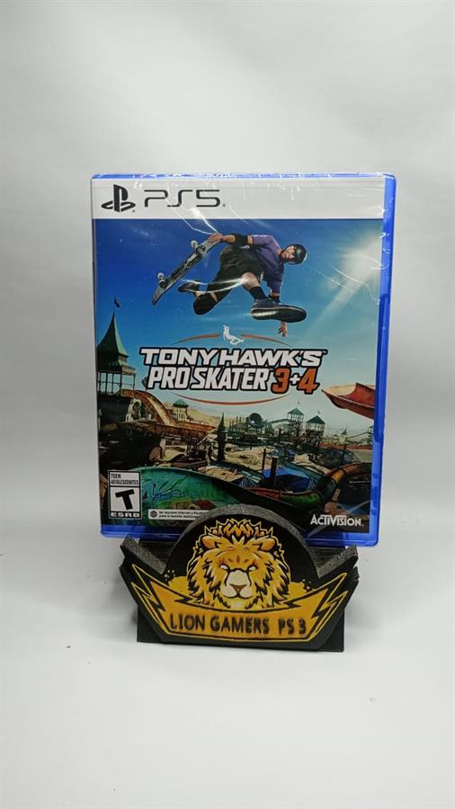 TONY HAWK'S PRO SKATER 3 + 4 REMASTERED PS5 FISICO SELLADO