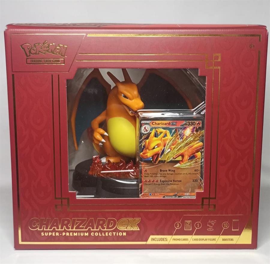 CHARIZARD EX SUPER- PREMIUM COLLECTION SELLADO