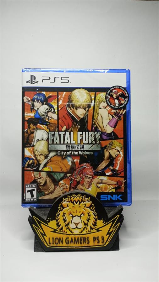 FATAL FURY: CITY OF THE WOLVES PS5 FISICO SELLADO