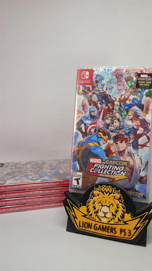 MARVEL VS CAPCOM FIGHTING COLLECTION ARCADE CLASSIC NSW FISICO SELLADO