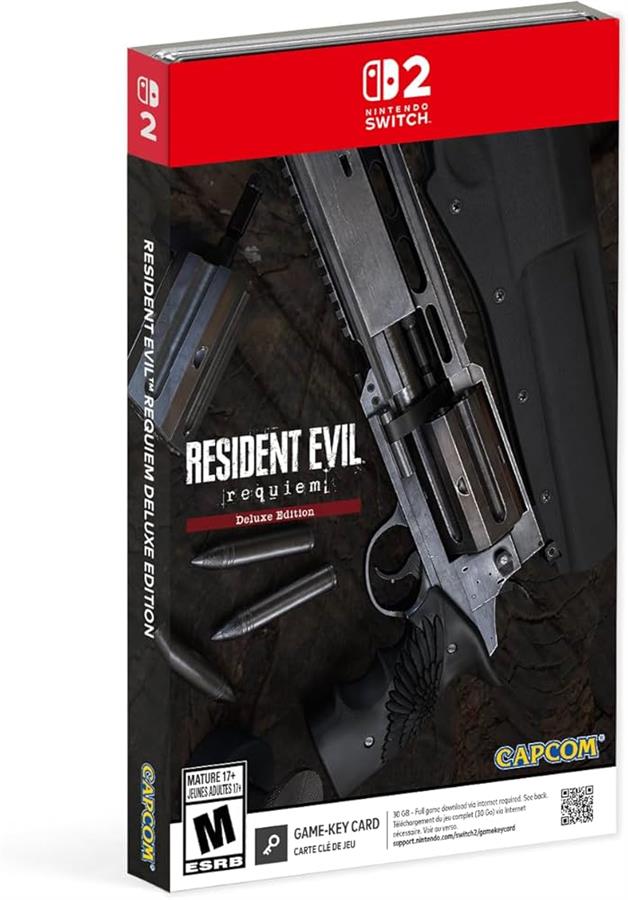 RESIDENT EVIL REQUIEM DELUXE STEELBOOK NSW2 FISICO