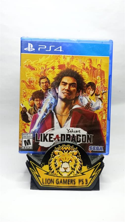 YAKUZA LIKE A DRAGON PS4 FISICO SELLADO