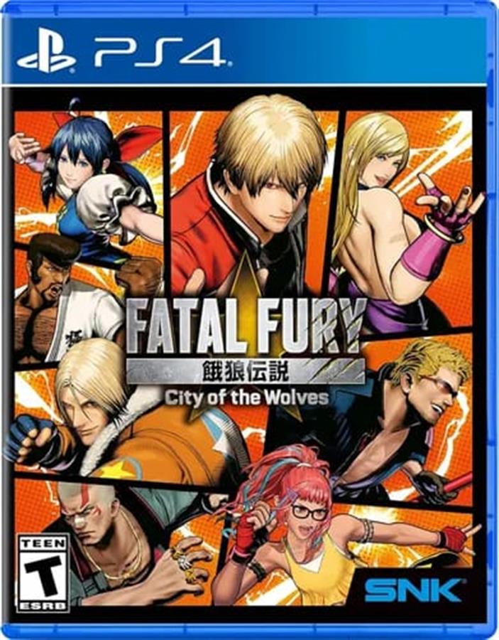FATAL FURY: CITY OF THE WOLVES PS4 FISICO SELLADO