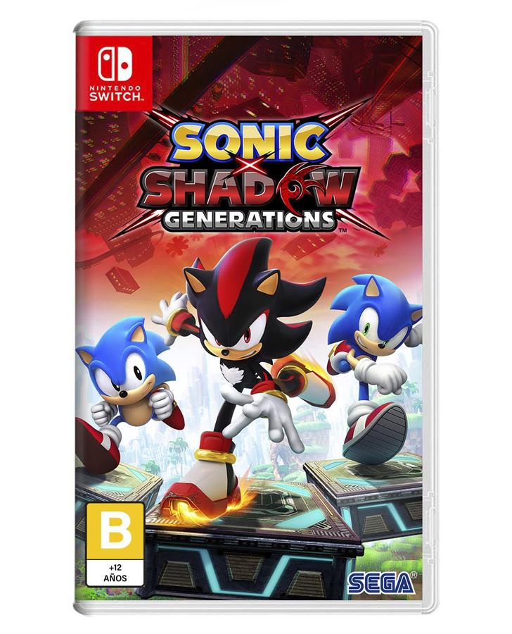 SONIC SHADOW GENERATIONS DIA UNO NSW FISICO SELLADO
