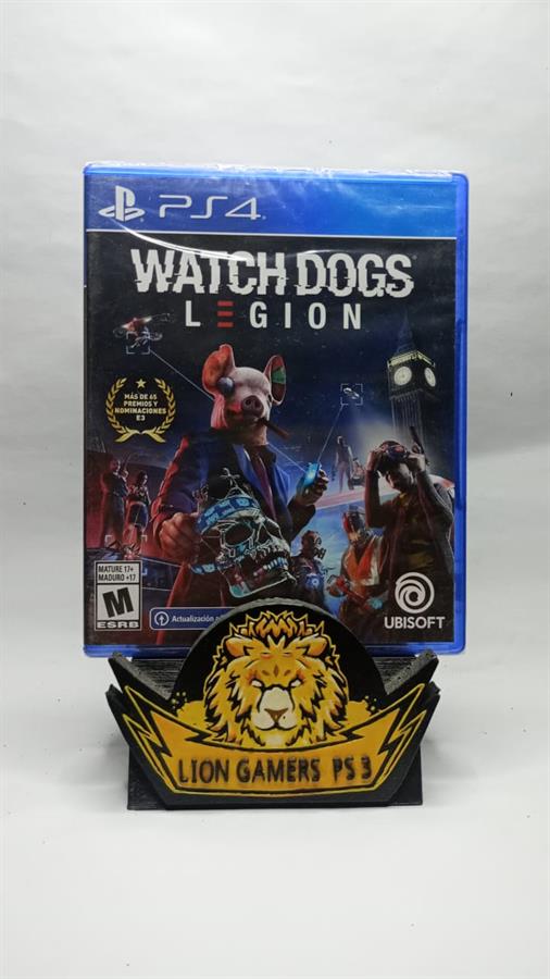 WATCH DOGS LEGION PS4 FISICO SELLADO