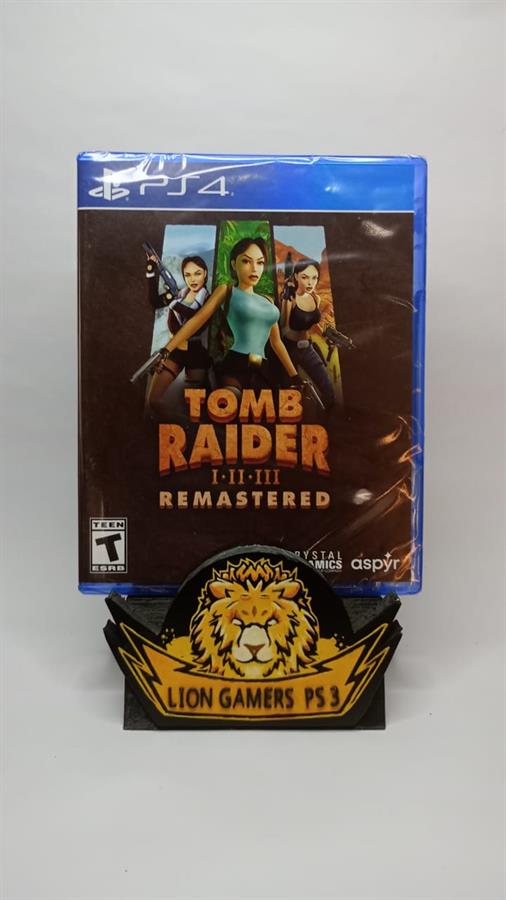 TOMB RAIDER I-II-III REMASTERED PS4 FISICO SELLADO