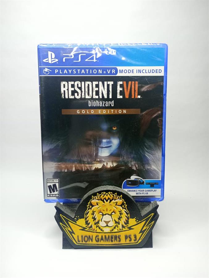RESIDENT EVIL 7 BIOHAZARD "GOLD EDITION" PS4 FISICO SELLADO