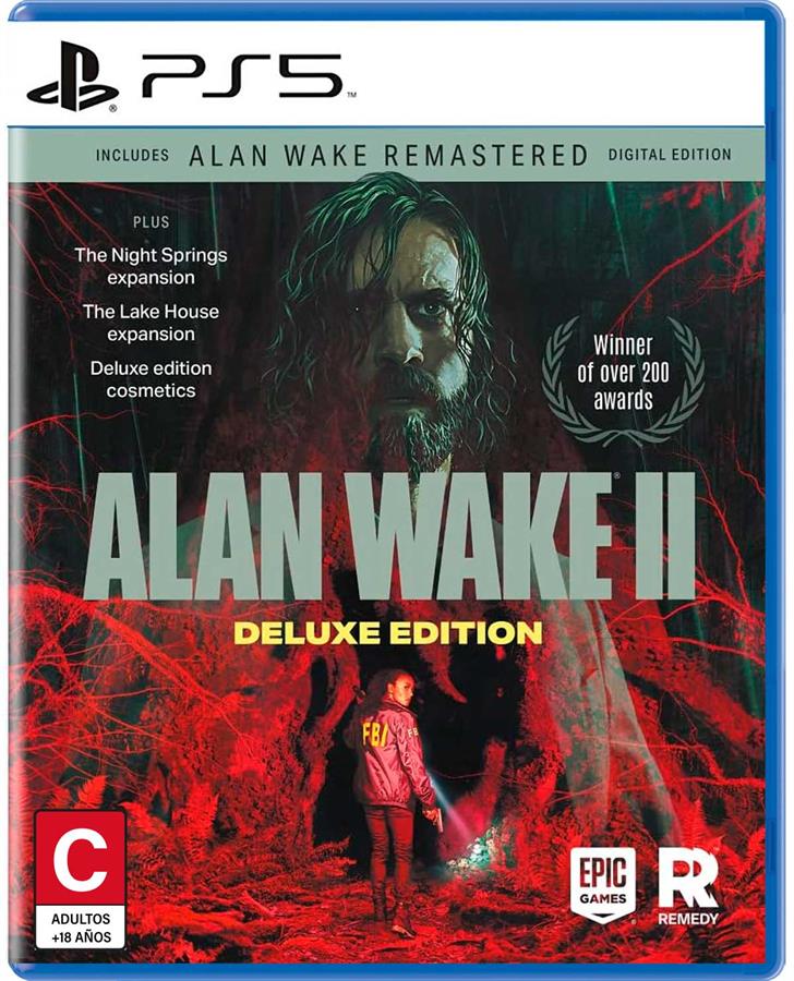 ALAN WAKE 2 EDICIÓN DELUXE PS5 FISICO SELLADO