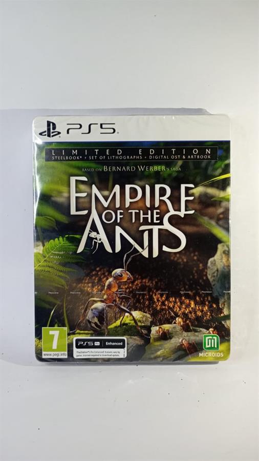 EMPIRE OF THE ANTS EDICIÓN STEELBOOK PS5 FISICO SELLADO (EUR)