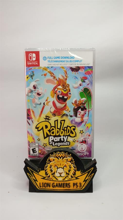 RABBIDS PARTY OF LEGENDS NSW SELLADO ( LEER LA DESCRIPCION)